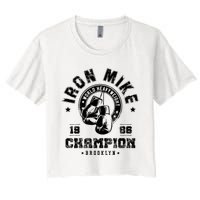 Iron Mike Tyson World Heavyweight Champion Women's Crop Top Tee