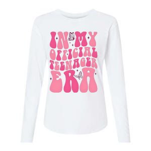 In My Teenager Era 13th Birthday Womens Cotton Relaxed Long Sleeve T-Shirt