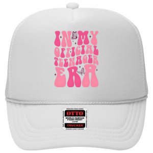 In My Teenager Era 13th Birthday High Crown Mesh Back Trucker Hat