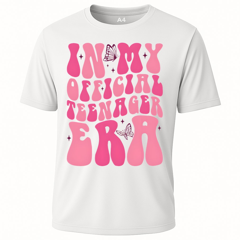 In My Teenager Era 13th Birthday Cooling Performance Crew T-Shirt