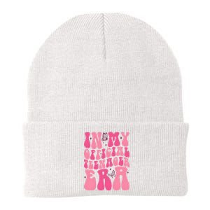 In My Teenager Era 13th Birthday Knit Cap Winter Beanie