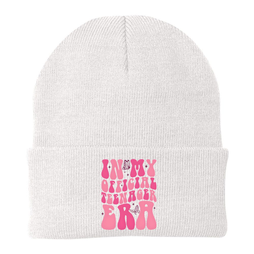 In My Teenager Era 13th Birthday Beanie