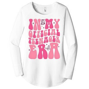 In My Teenager Era 13th Birthday Women's Perfect Tri Tunic Long Sleeve Shirt