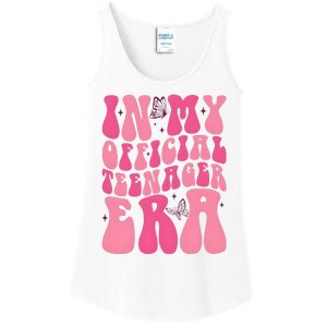 In My Teenager Era 13th Birthday Ladies Essential Tank