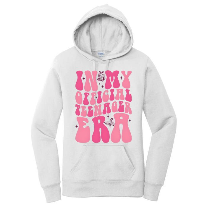 In My Teenager Era 13th Birthday Women's Pullover Hoodie