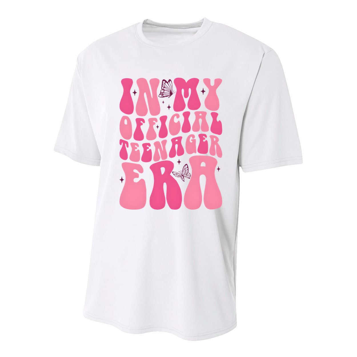 In My Teenager Era 13th Birthday Youth Performance Sprint T-Shirt