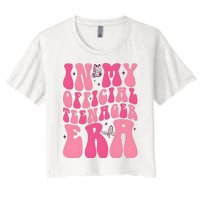 In My Teenager Era 13th Birthday Women's Crop Top Tee