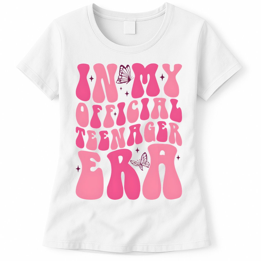 In My Teenager Era 13th Birthday Womens T-Shirt