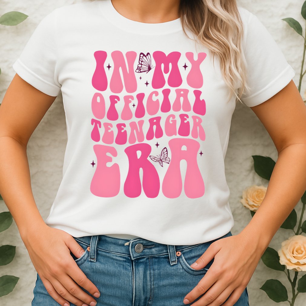 In My Teenager Era 13th Birthday Womens T-Shirt