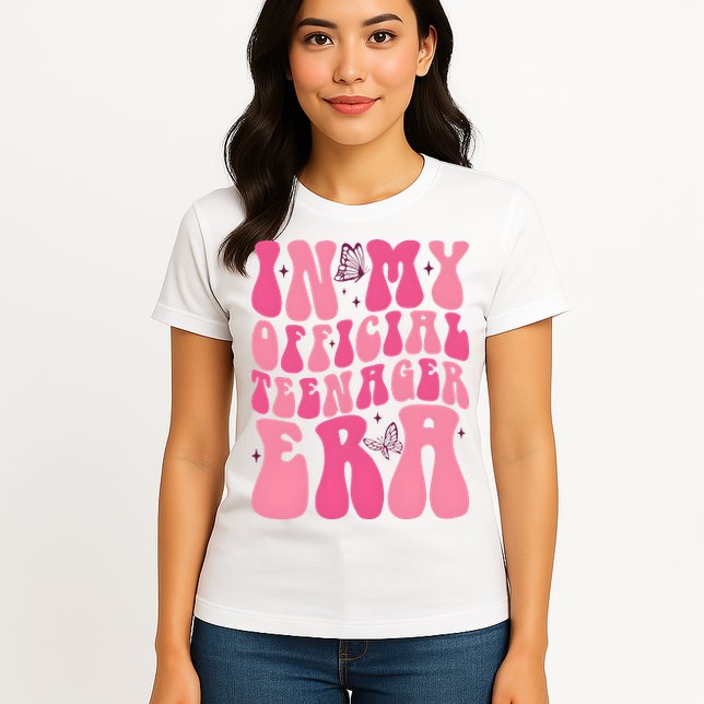 In My Teenager Era 13th Birthday Womens T-Shirt
