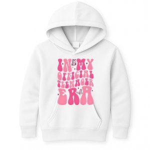 In My Teenager Era 13th Birthday Kids Hoodie