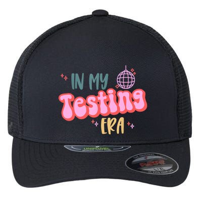 In My Testing Era, Funny Testing Teacher, Teaching Student Flexfit Unipanel Trucker Cap