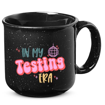 In My Testing Era, Funny Testing Teacher, Teaching Student 15oz Campfire Ceramic Mug