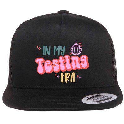 In My Testing Era, Funny Testing Teacher, Teaching Student Flatbill Hat