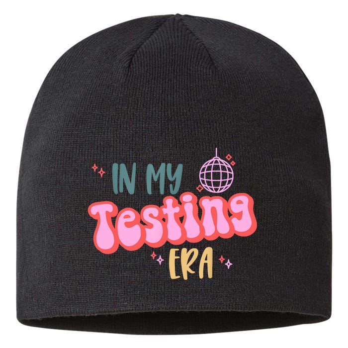 In My Testing Era, Funny Testing Teacher, Teaching Student Sustainable Beanie