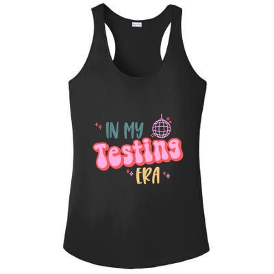 In My Testing Era, Funny Testing Teacher, Teaching Student Ladies PosiCharge Competitor Racerback Tank