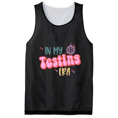 In My Testing Era, Funny Testing Teacher, Teaching Student Mesh Reversible Basketball Jersey Tank