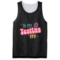 In My Testing Era, Funny Testing Teacher, Teaching Student Mesh Reversible Basketball Jersey Tank
