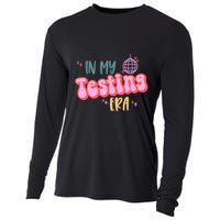 In My Testing Era, Funny Testing Teacher, Teaching Student Cooling Performance Long Sleeve Crew