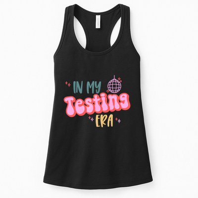In My Testing Era, Funny Testing Teacher, Teaching Student Womens Tank Top