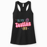 In My Testing Era, Funny Testing Teacher, Teaching Student Womens Tank Top