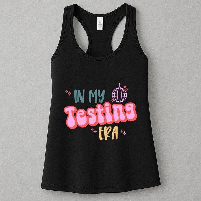 In My Testing Era, Funny Testing Teacher, Teaching Student Womens Tank Top