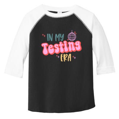 In My Testing Era, Funny Testing Teacher, Teaching Student Toddler Fine Jersey T-Shirt