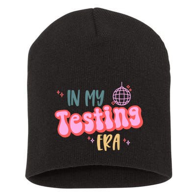 In My Testing Era, Funny Testing Teacher, Teaching Student Short Acrylic Beanie