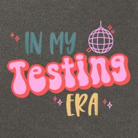 In My Testing Era, Funny Testing Teacher, Teaching Student Cotton Canvas Backpack