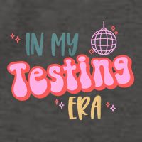 In My Testing Era, Funny Testing Teacher, Teaching Student Vector Backpack