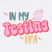 In My Testing Era, Funny Testing Teacher, Teaching Student Garment-Dyed Sweatshirt