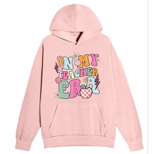 In My Teaching Era Best Teacher Appreciation Retro Groovy Urban Pullover Hoodie