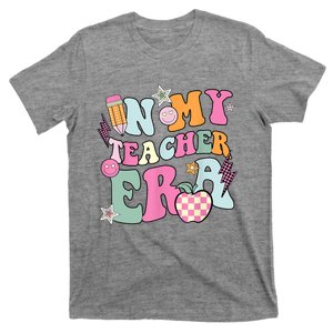 In My Teaching Era Best Teacher Appreciation Retro Groovy T-Shirt