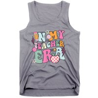 In My Teaching Era Best Teacher Appreciation Retro Groovy Tank Top