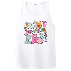 In My Teaching Era Best Teacher Appreciation Retro Groovy PosiCharge Competitor Tank