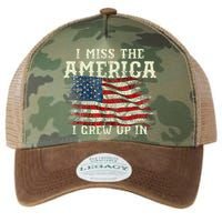 I Miss The America I Grew Up In Usa Flag 4th Of July 2024 Legacy Tie Dye Trucker Hat
