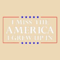 I Miss The America I Grew Up In American Flag Drawstring Bag