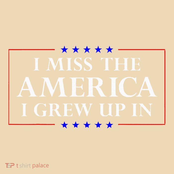I Miss The America I Grew Up In American Flag Zip Tote Bag