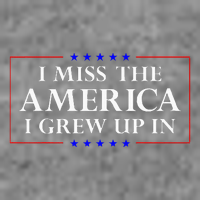 I Miss The America I Grew Up In American Flag Sustainable Beanie