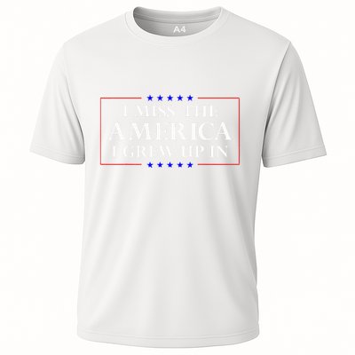 I Miss The America I Grew Up In American Flag Performance Shirt
