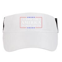 I Miss The America I Grew Up In American Flag Adult Drive Performance Visor