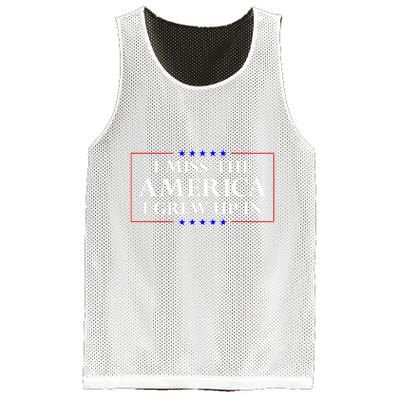 I Miss The America I Grew Up In American Flag Mesh Reversible Basketball Jersey Tank