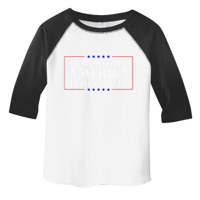 I Miss The America I Grew Up In American Flag Toddler Fine Jersey T-Shirt