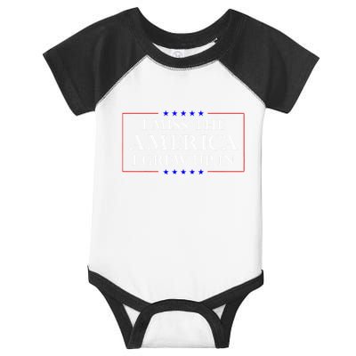 I Miss The America I Grew Up In American Flag Infant Baby Jersey Bodysuit