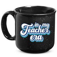 In My Teacher Era Retro Style 15oz Campfire Ceramic Mug