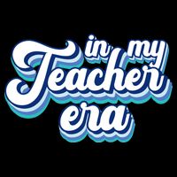 In My Teacher Era Retro Style Cropped Pullover Crew