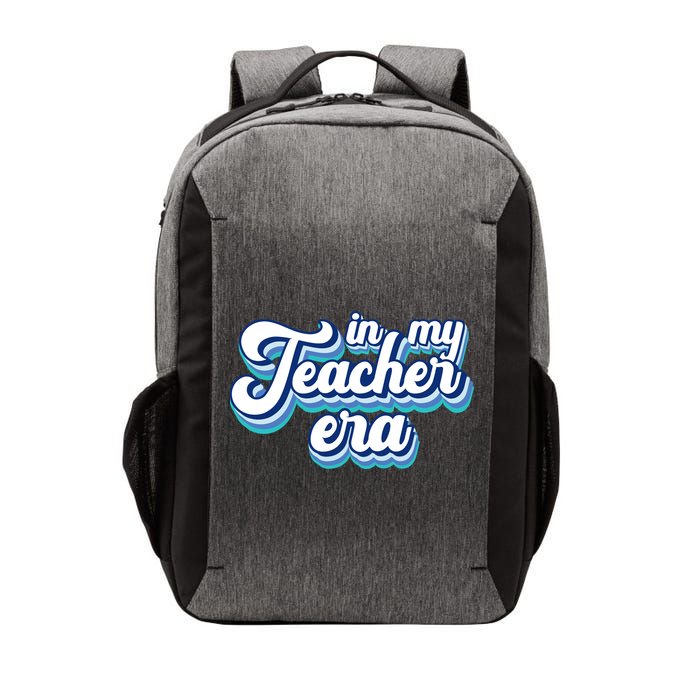 In My Teacher Era Retro Style Vector Backpack