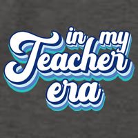 In My Teacher Era Retro Style Vector Backpack