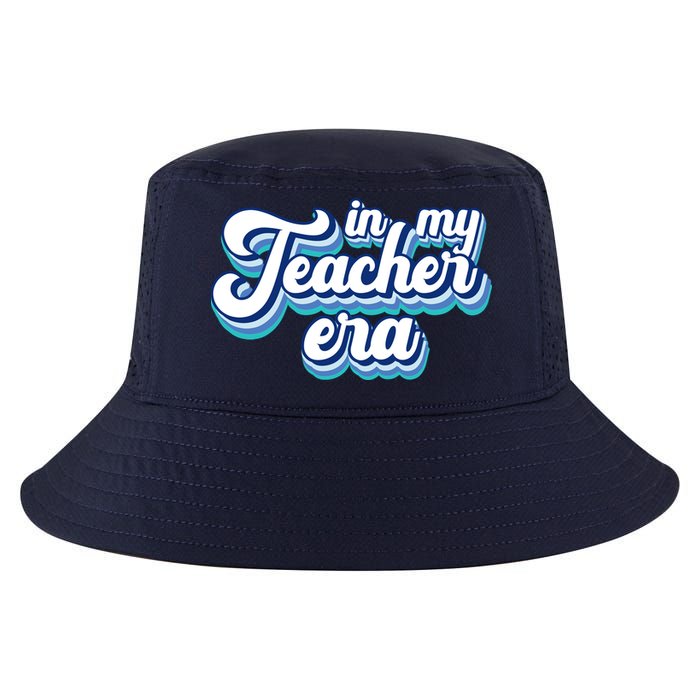 In My Teacher Era Retro Style Cool Comfort Performance Bucket Hat