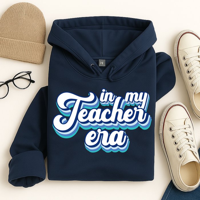 In My Teacher Era Retro Style Hoodie